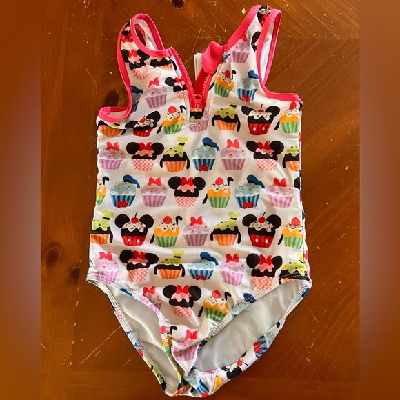 Official Disney Character Swimsuit - Size 5/6 - Picture 1 of 3